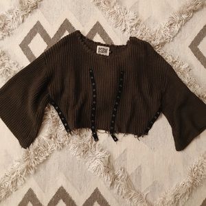 Unique LF crop sweater